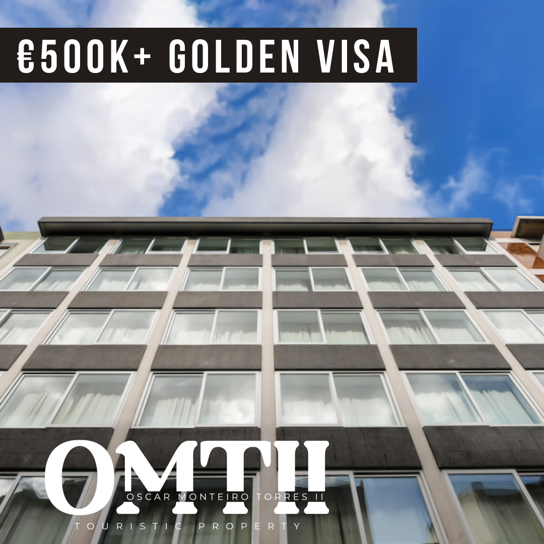 500K Portugal Golden Visa, Oscar Monteiro Torres II Serviced Apartments